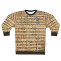 Beethoven's 9th Symphony Antique Sheet Music Sweatshirt
