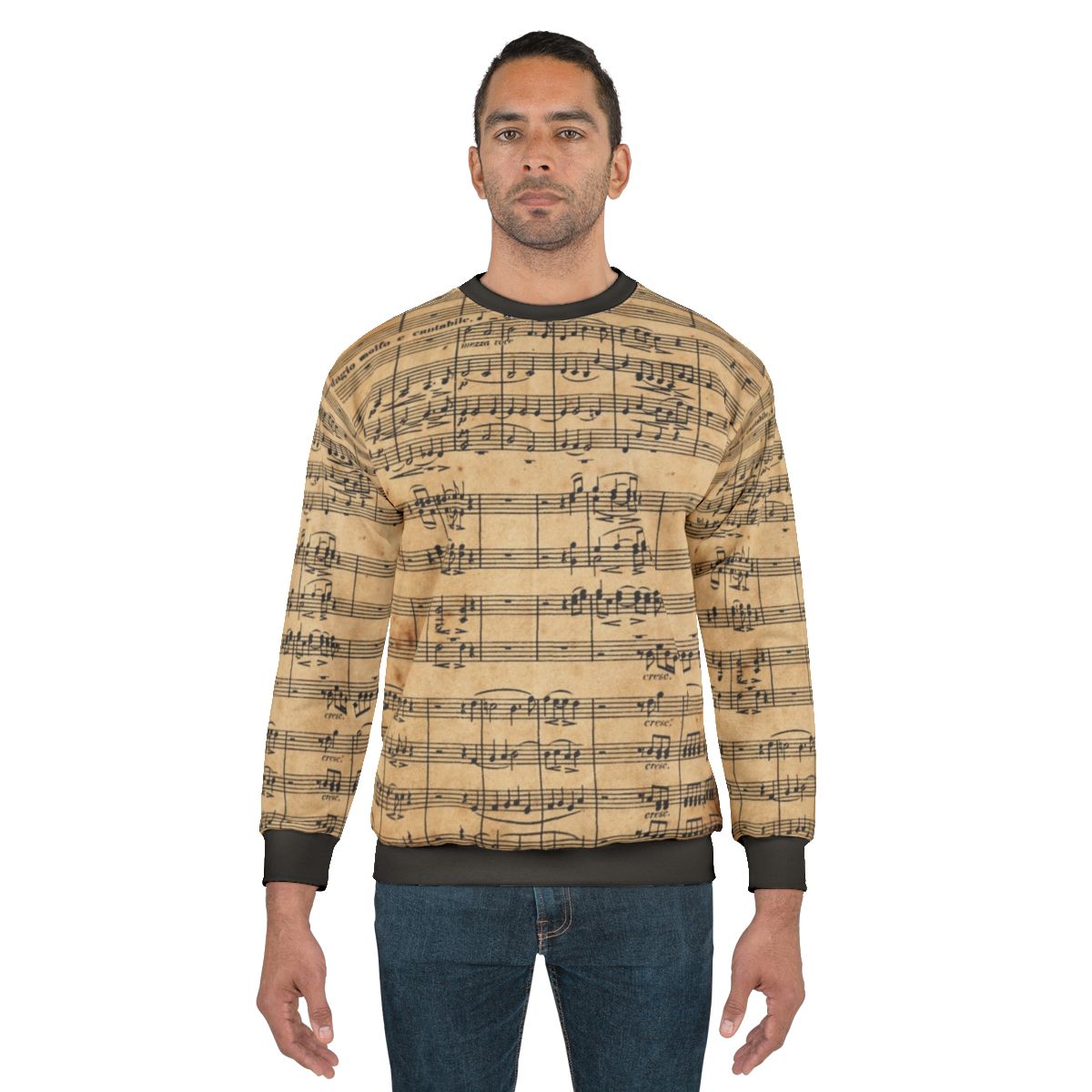 Beethoven's 9th Symphony Antique Sheet Music Sweatshirt