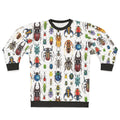 Beetle Collection Sweatshirt featuring a vibrant watercolor insect design