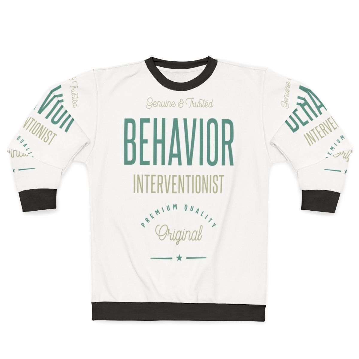 Behavior Interventionist Sweatshirt with psychology and occupational therapy focus