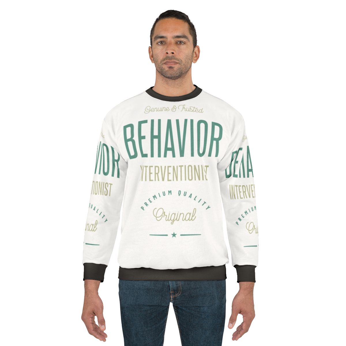 Behavior Interventionist Sweatshirt with psychology and occupational therapy focus