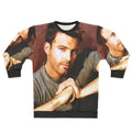 Ben Affleck Wearing a Sweatshirt