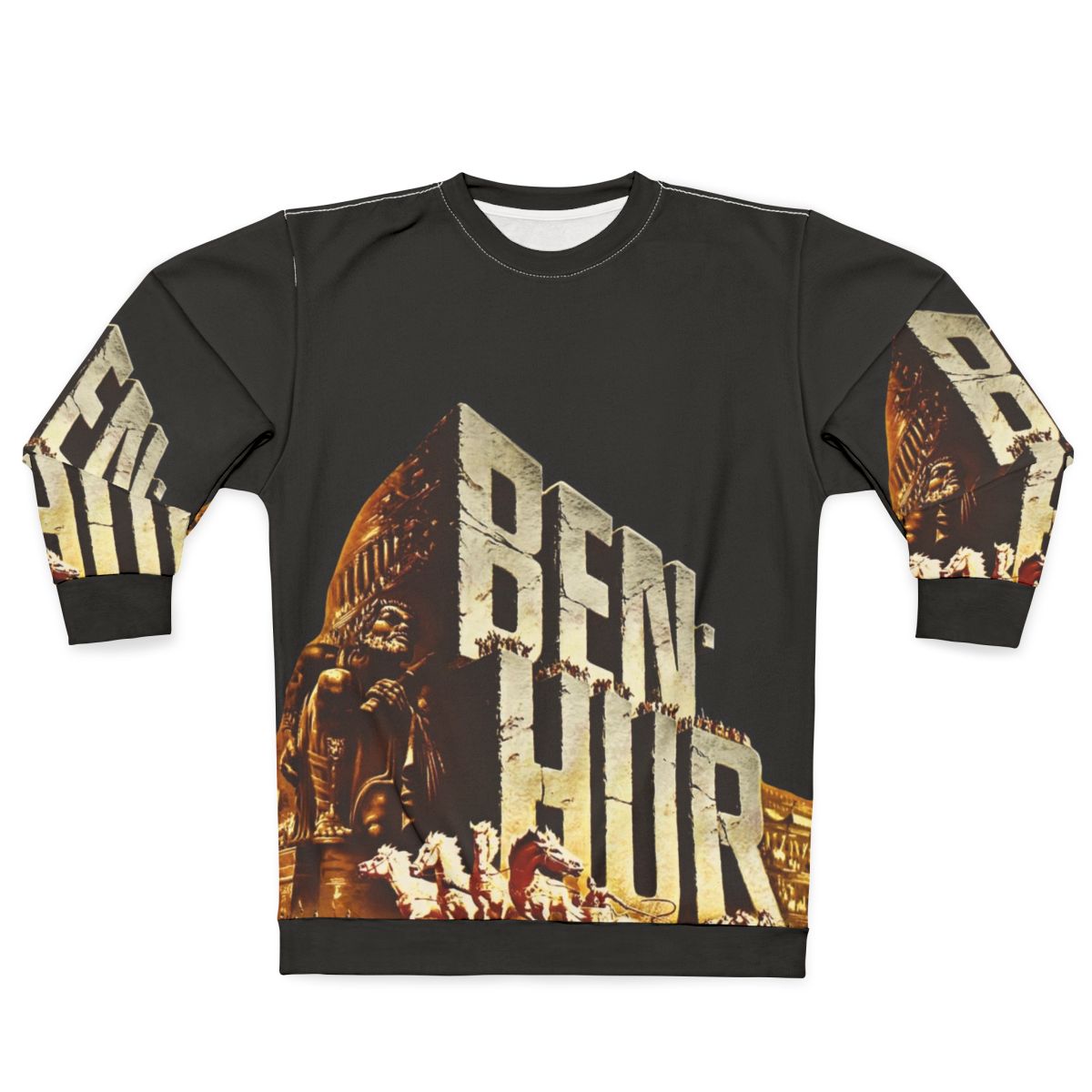 Ben Hur Vintage Sweatshirt featuring classic movie character design