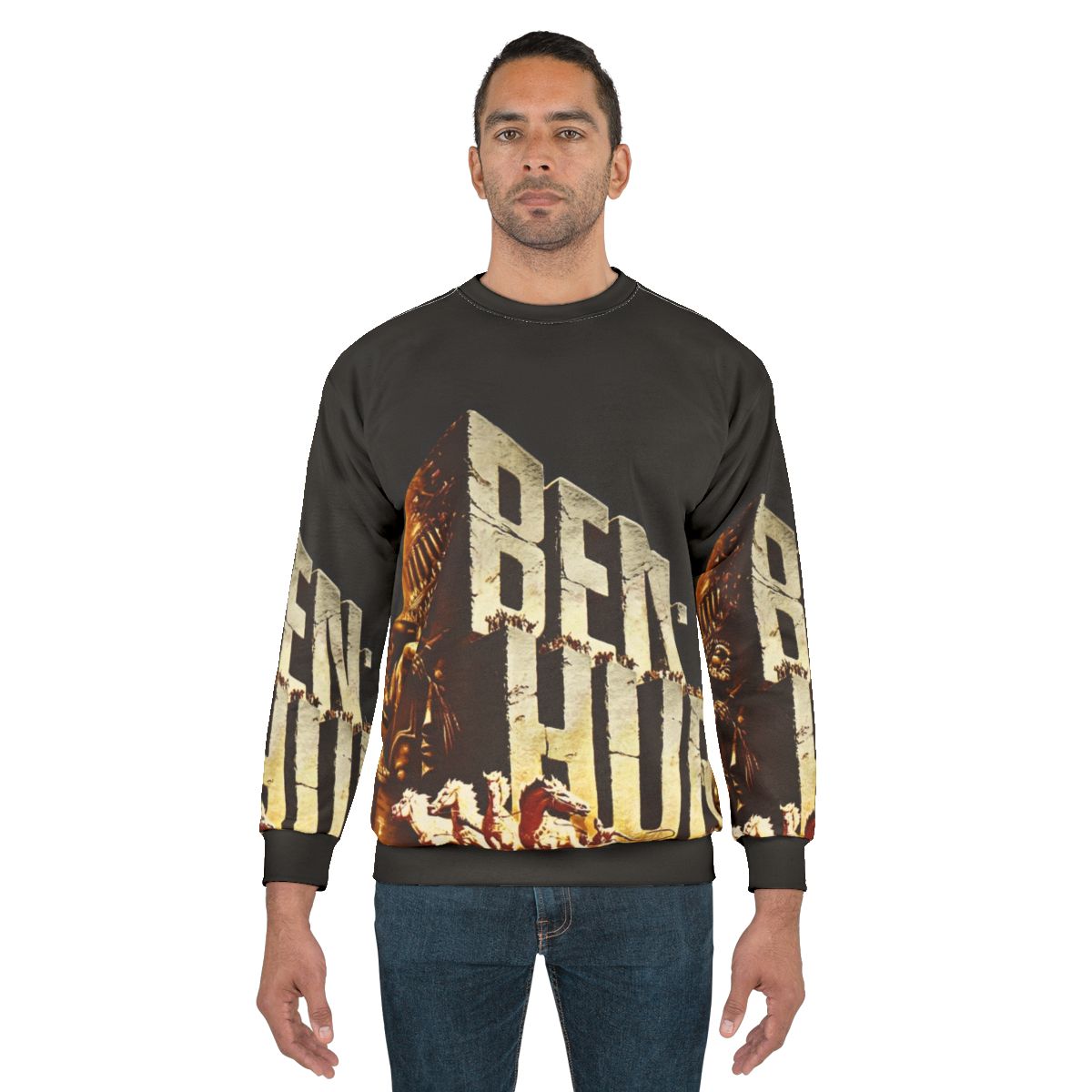 Ben Hur Vintage Sweatshirt featuring classic movie character design