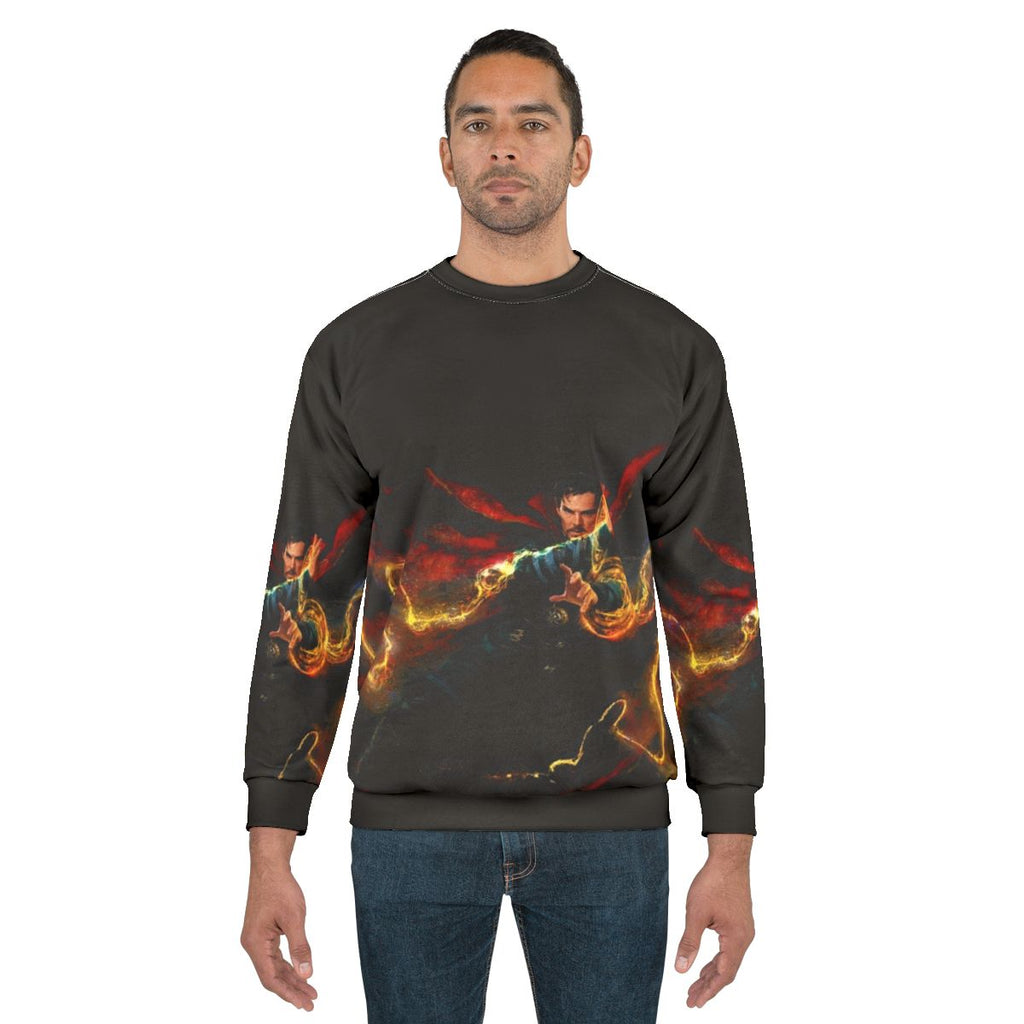Benedict Cumberbatch as Doctor Strange in Marvel Superhero Sweatshirt