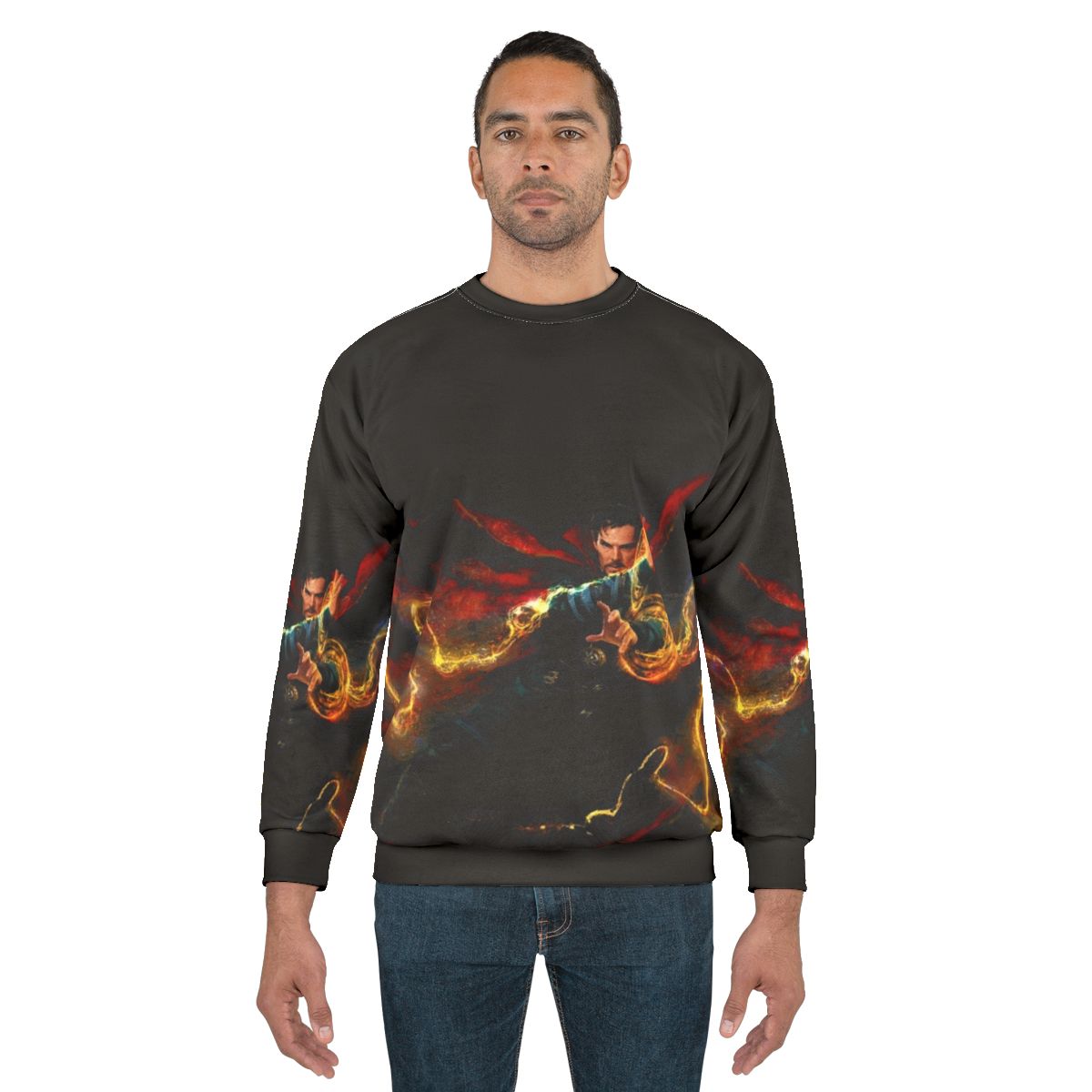 Benedict Cumberbatch as Doctor Strange in Marvel Superhero Sweatshirt