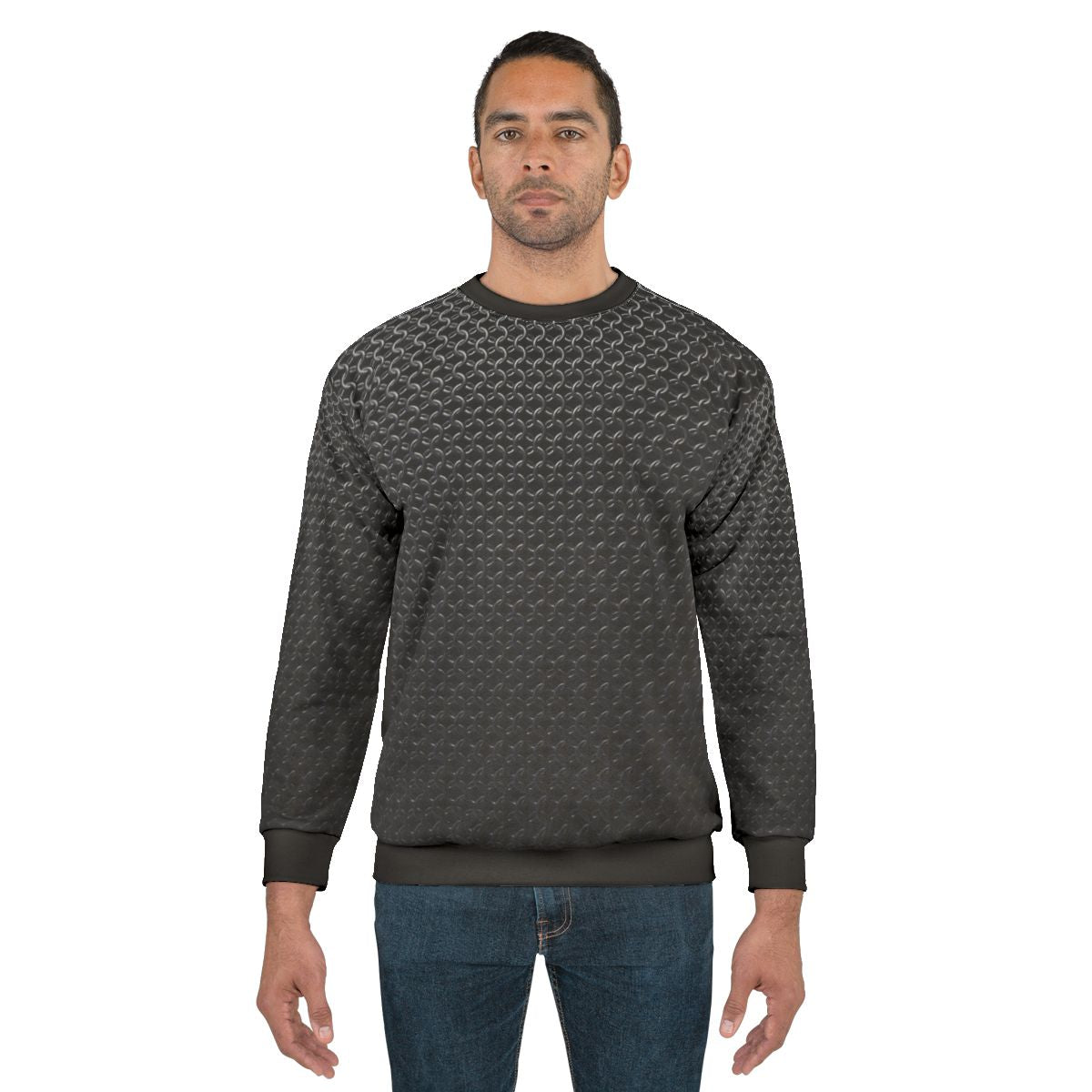 Bennett Commando Chain Pattern Sweatshirt