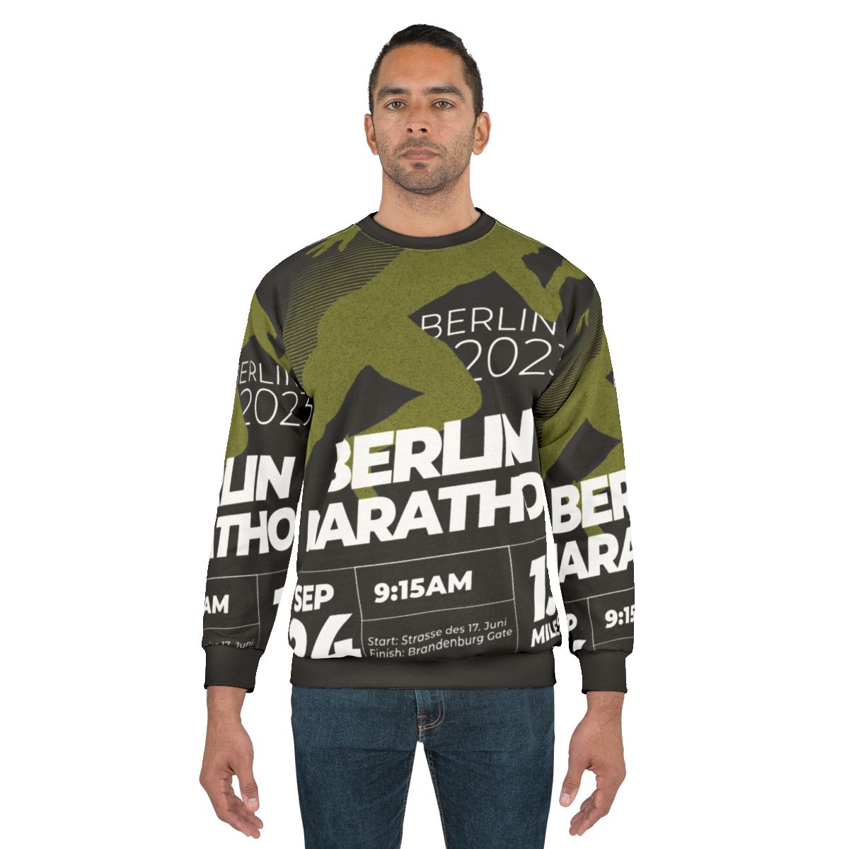 Berlin Marathon 2023 Sweatshirt for Runners and Fitness Enthusiasts