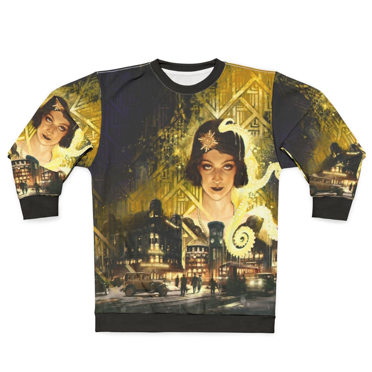 Berlin Cthulhu Sweatshirt - Lovecraft's Weimar Republic Design