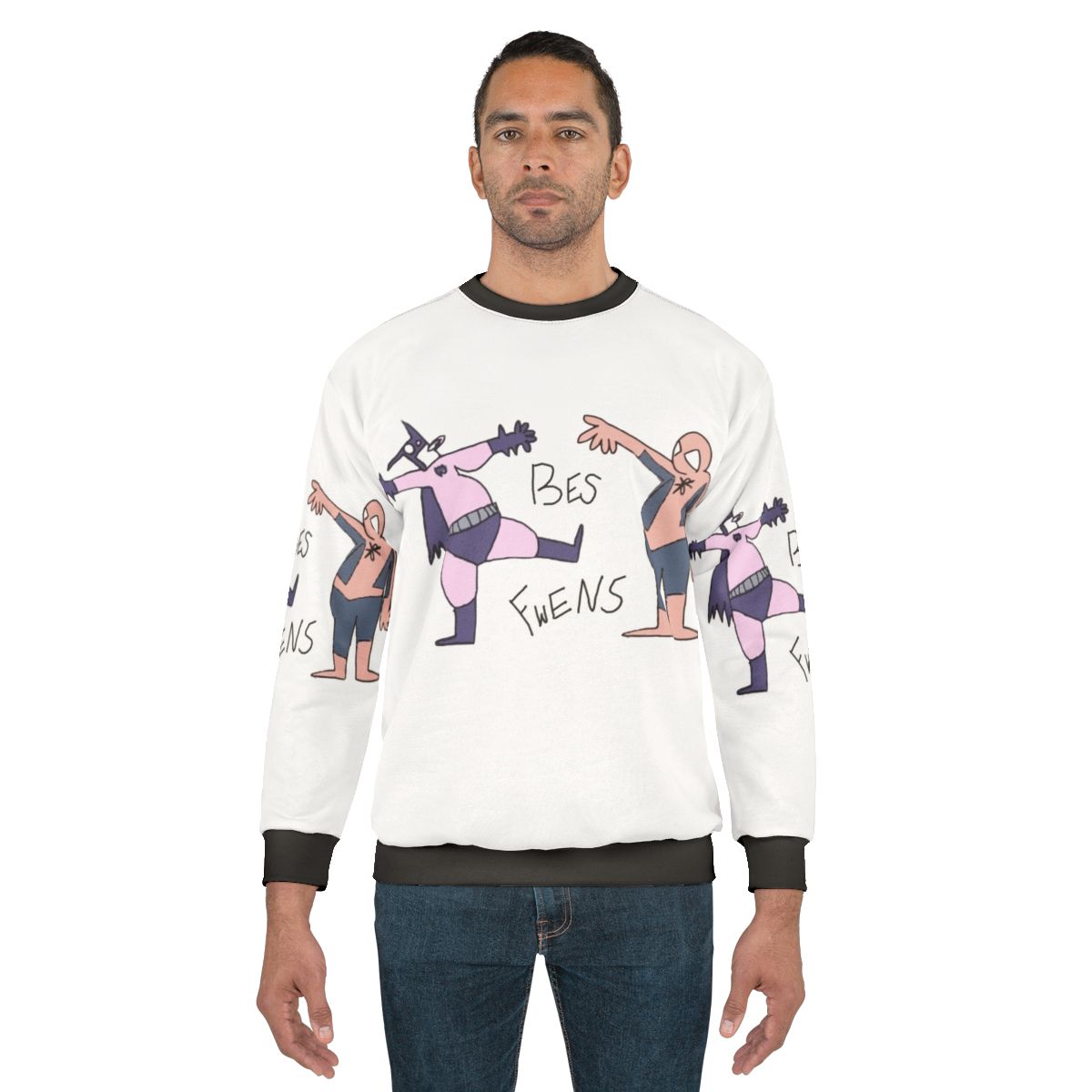 Best Friends Superhero Slang Sweatshirt