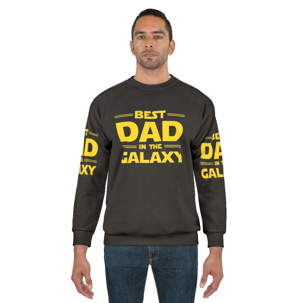 Best Galaxy Dad Sweatshirt