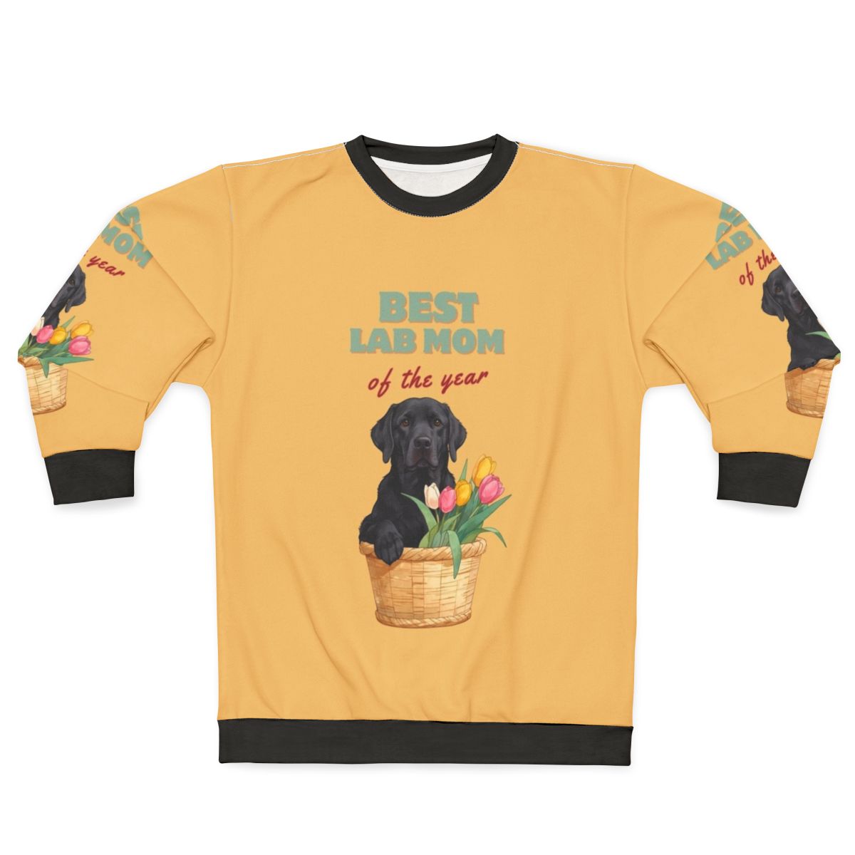 Labrador Retriever Dog Mom Sweatshirt
