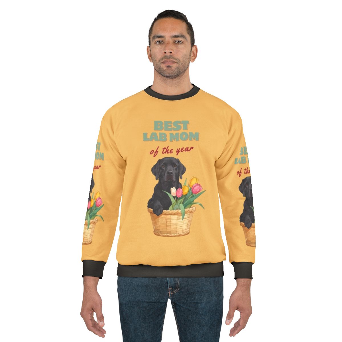 Labrador Retriever Dog Mom Sweatshirt