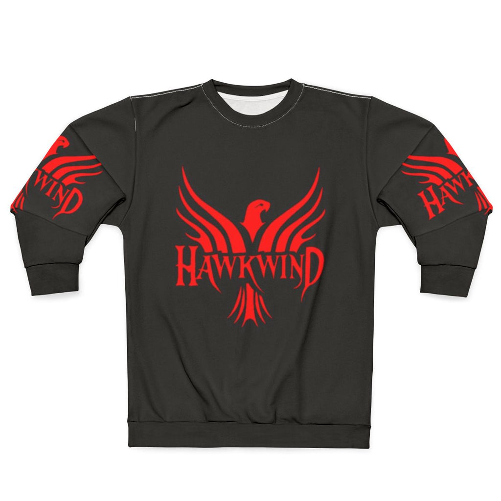 Hawkwind Band Logo Heavy Metal Sweatshirt
