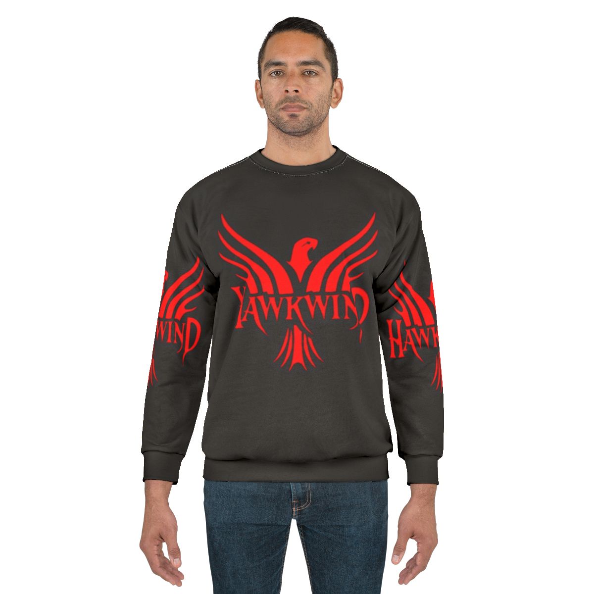Hawkwind Band Logo Heavy Metal Sweatshirt