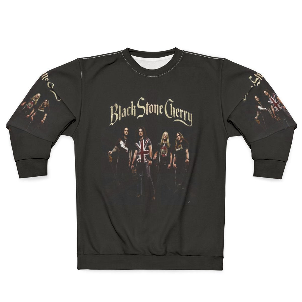 Hard Rock Music Band Personalized Black Sweatshirt