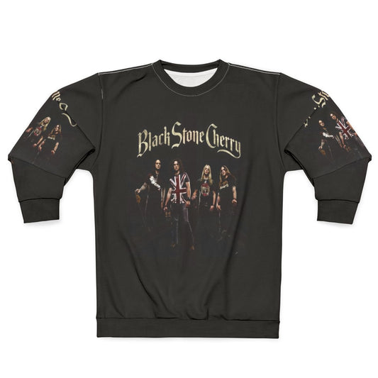 Hard Rock Music Band Personalized Black Sweatshirt