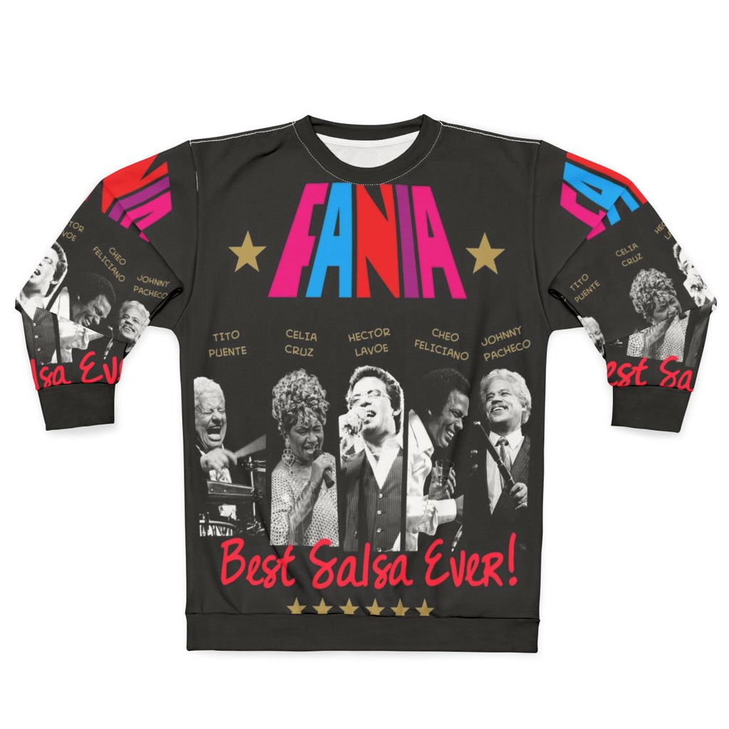 Salsa Singers El Dia De Mi Suerte Fania Sweatshirt