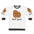 Funny potato lover sweatshirt with "I am a potato" design