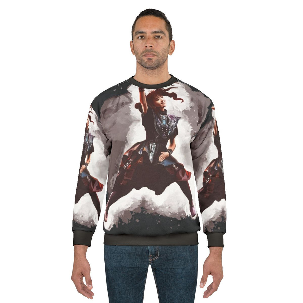 Kawaii Japanese Sweatshirt with Anime Inspired Design