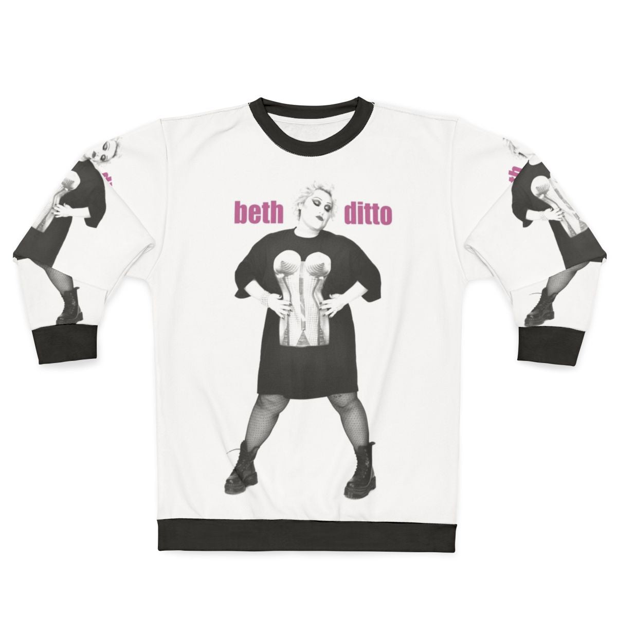 Beth Ditto Gossip Band Punk Sweatshirt