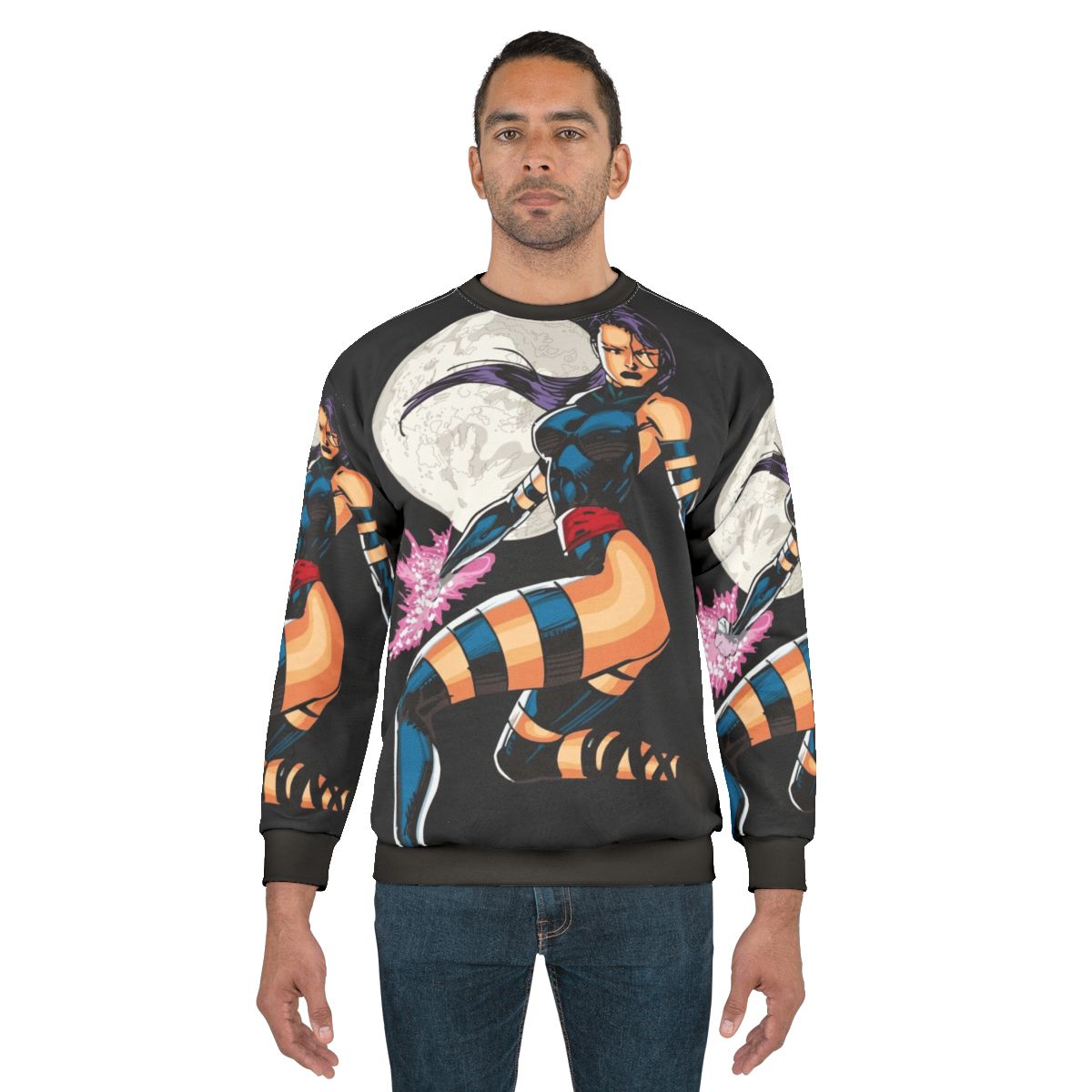 Betsy Braddock Psylocke Comic Art Sweatshirt