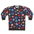 Betta fish sweatshirt with underwater graphics