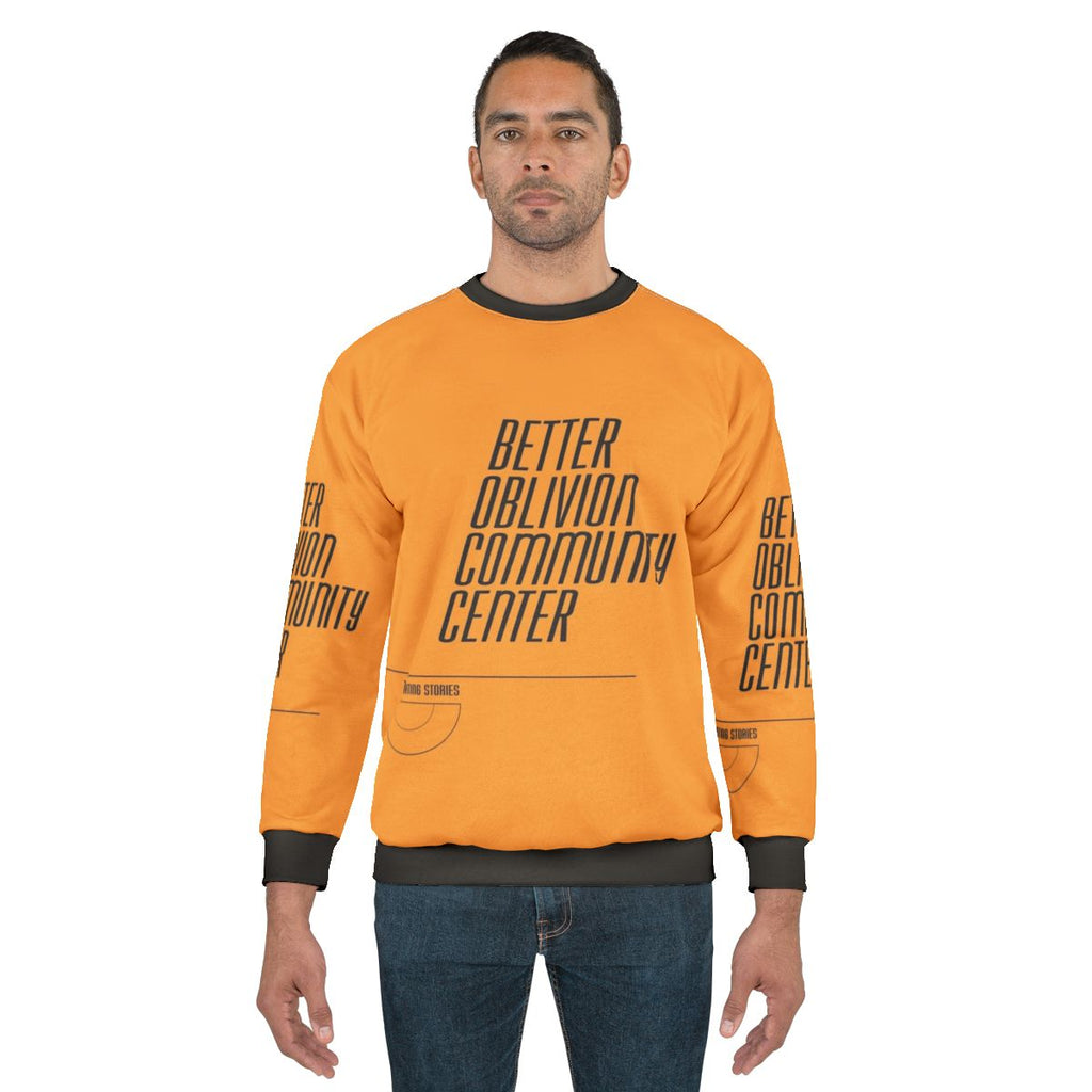 Better Oblivion Community Center Sweatshirt featuring indie artists Connor Oberst and Phoebe Bridgers