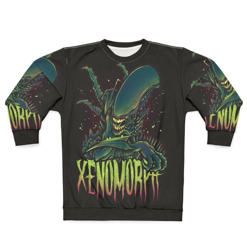 Xenomorph Alien Horror Sci-Fi Sweatshirt