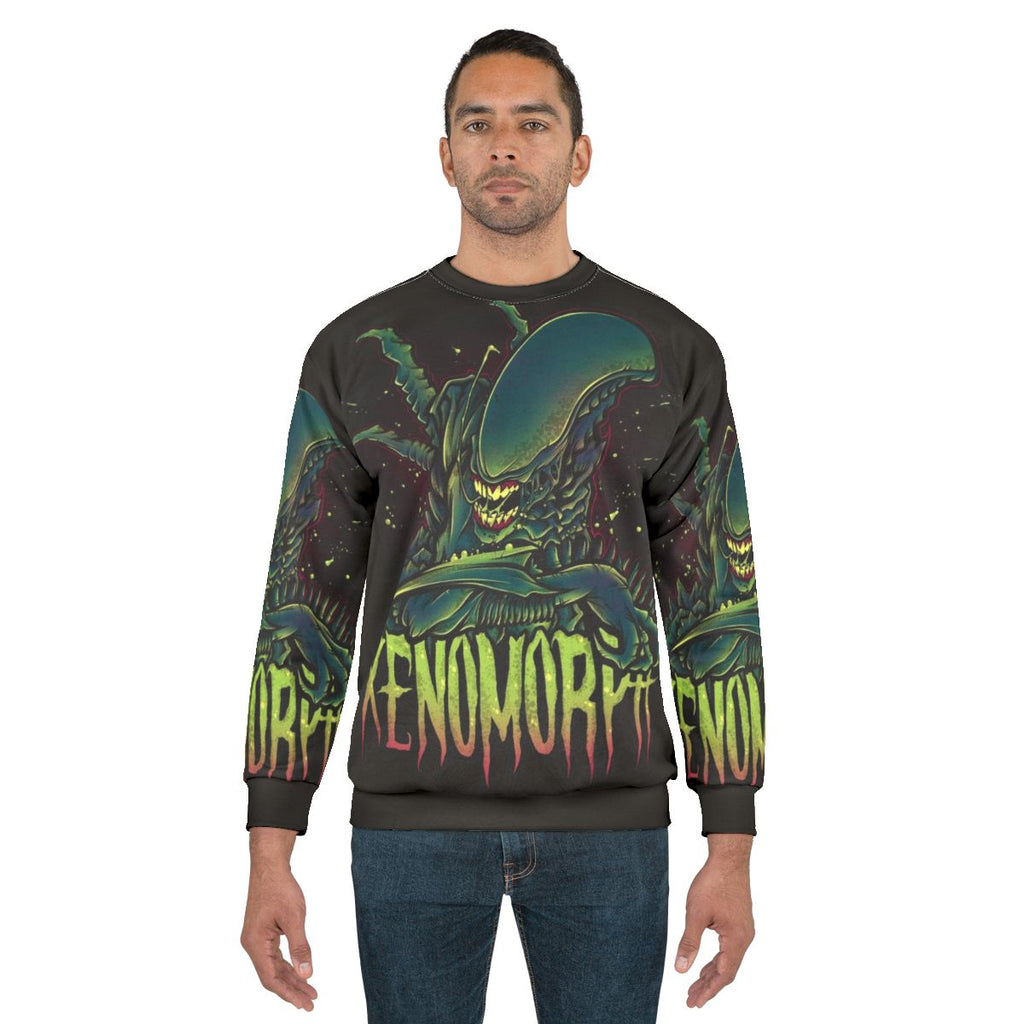 Xenomorph Alien Horror Sci-Fi Sweatshirt