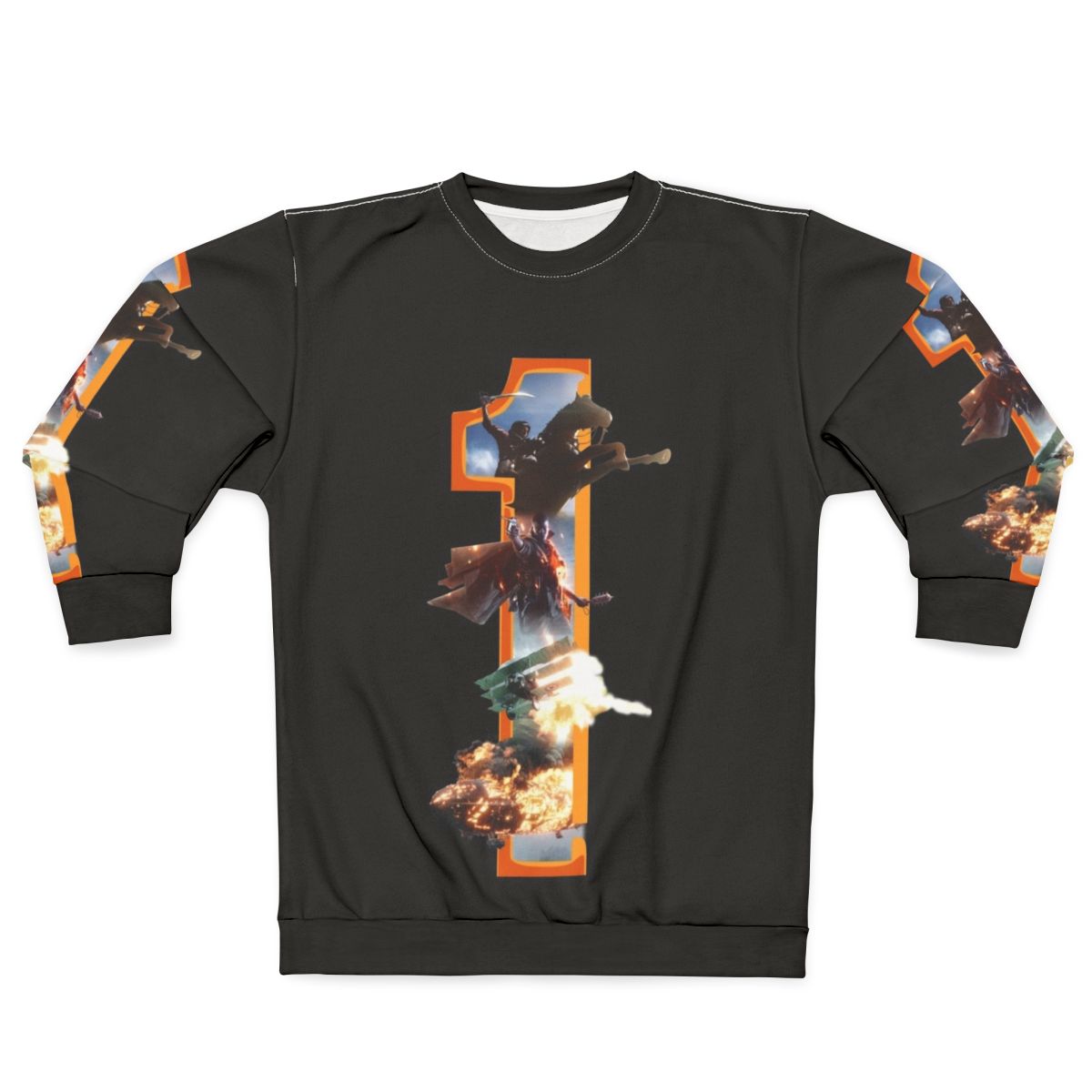 Battlefield 1 Sweatshirt with Military Inspired Design