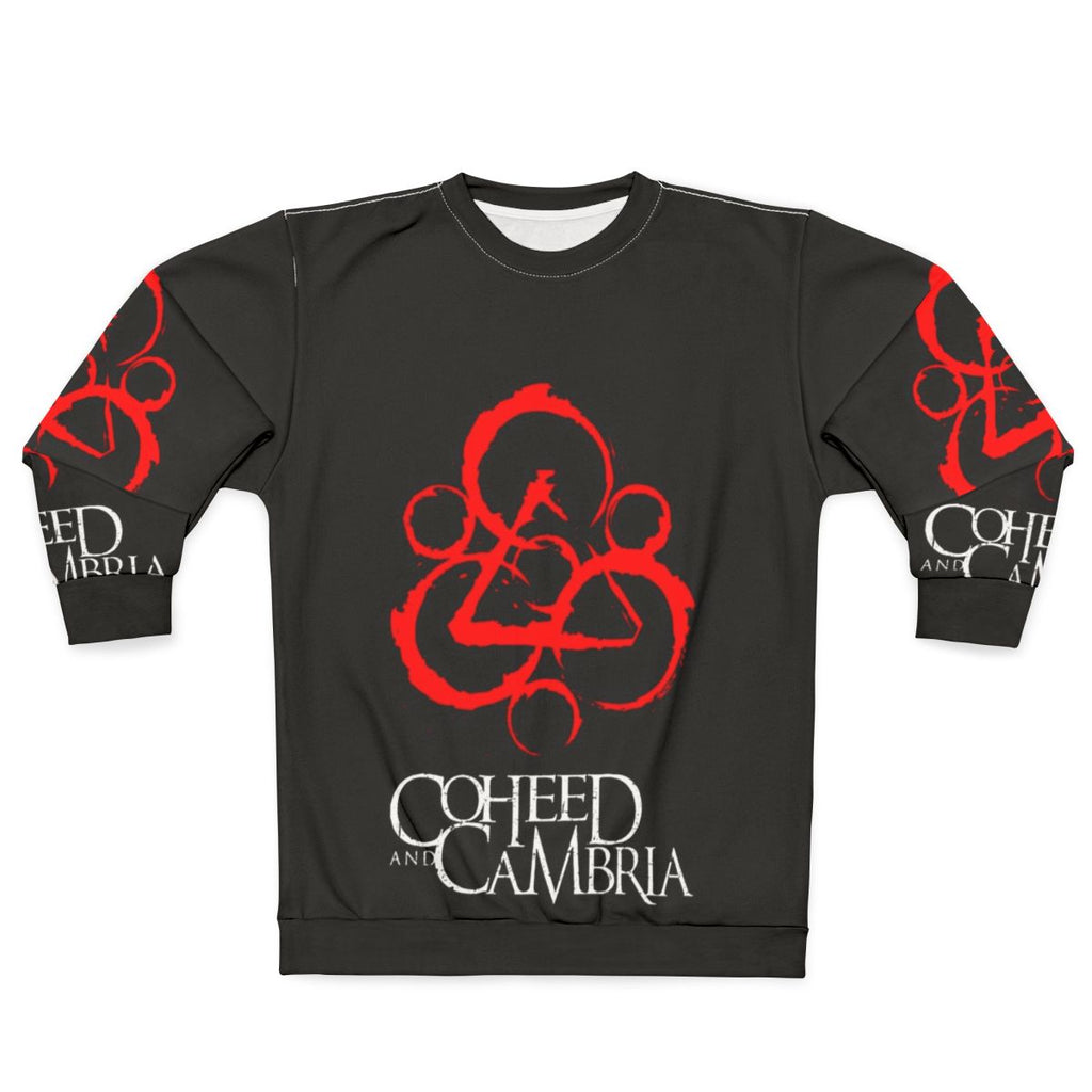 Coheed and Cambria Sweatshirt with Biarlah Aku Yang Menepi Design