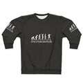 Biathlon Sweatshirt with Ski and Shooting Sport Motifs