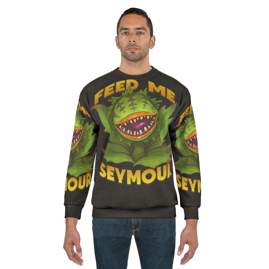 Big Bad Mother Sweatshirt featuring Audrey II from Little Shop of Horrors