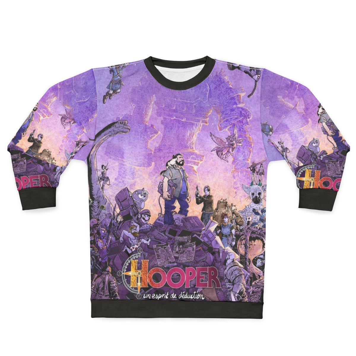 Big Bear Universe Sweatshirt featuring a graphic design of a bear in a cosmic universe