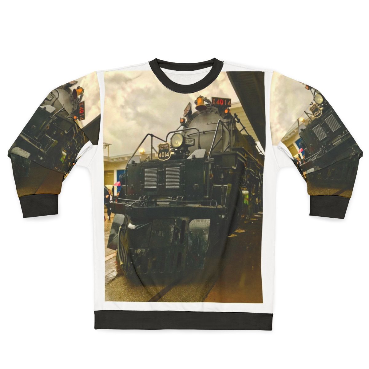 Vintage Big Boy Steam Locomotive Sweatshirt