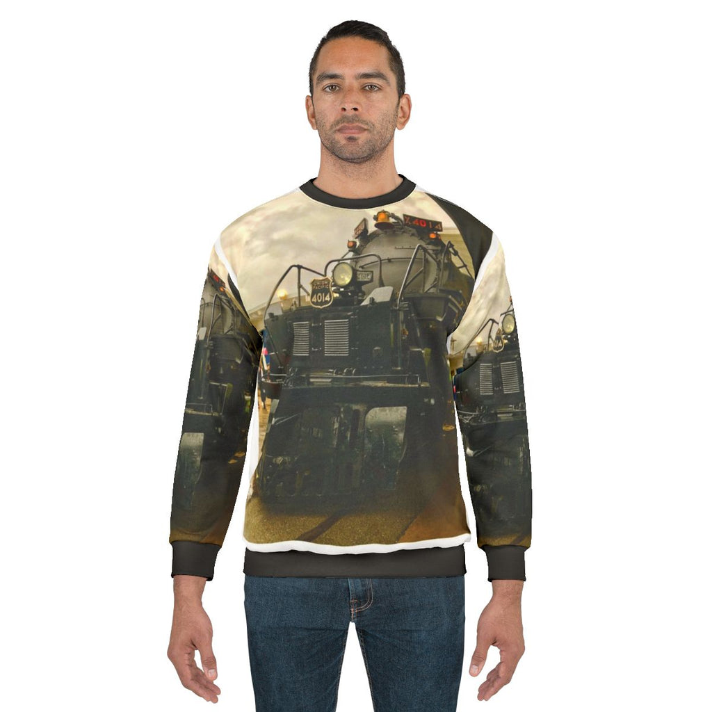 Vintage Big Boy Steam Locomotive Sweatshirt