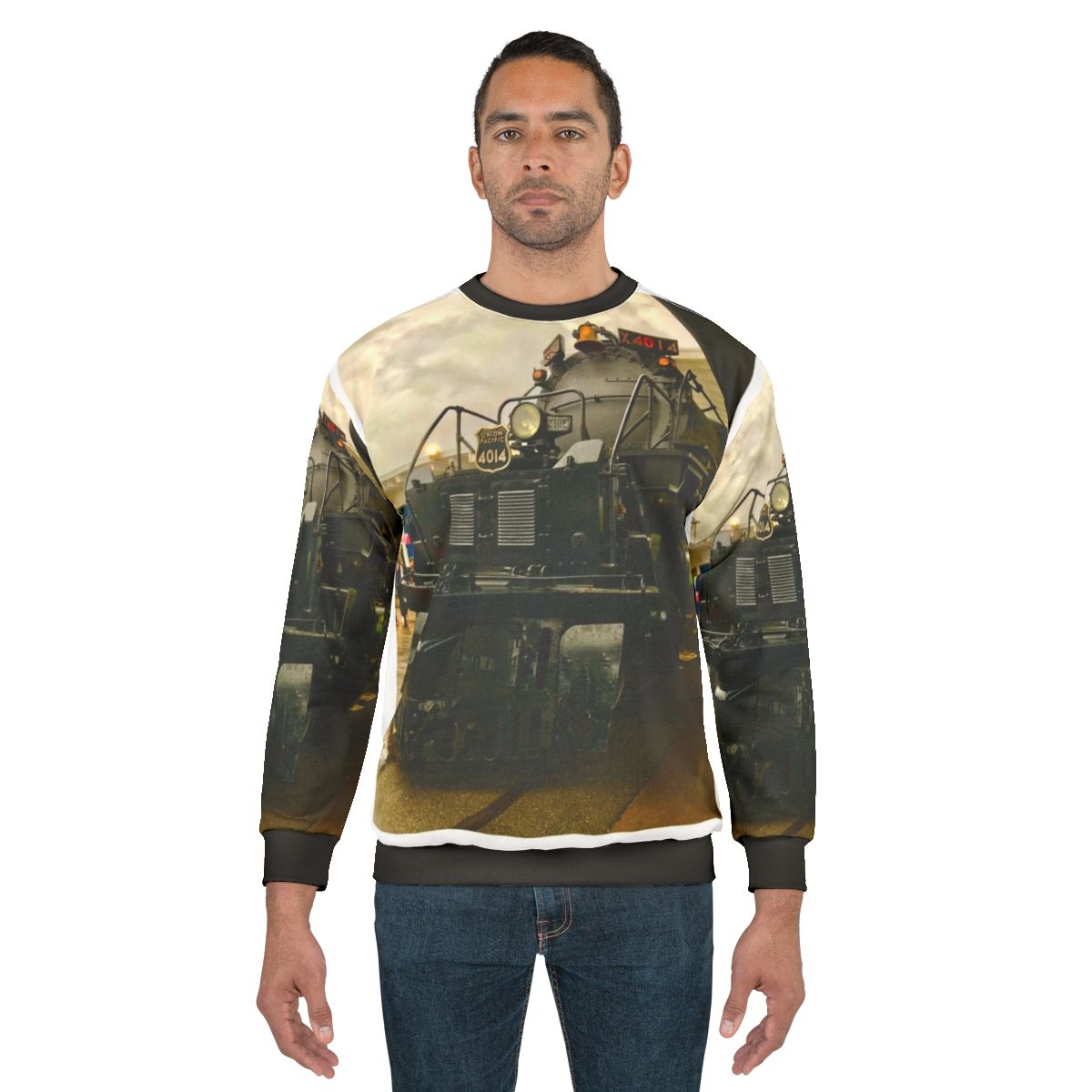 Vintage Big Boy Steam Locomotive Sweatshirt