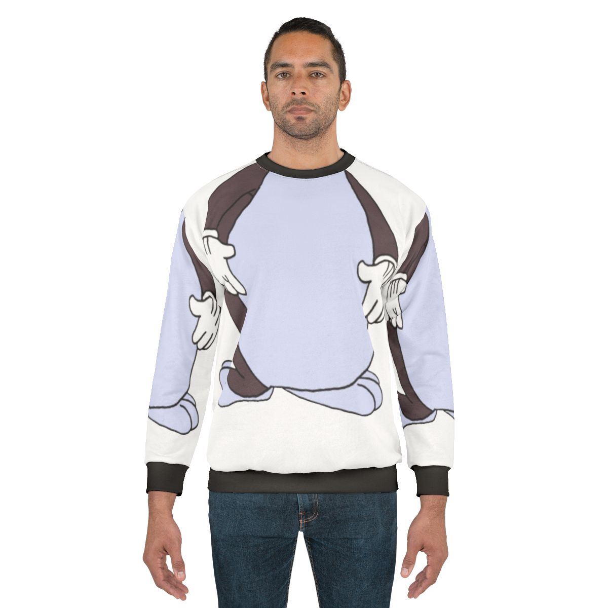Big Chungus meme design on a sweatshirt