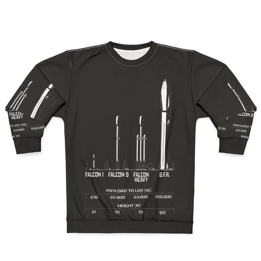 SpaceX BFR Elon Musk Big F*ing Rocket Graphic Sweatshirt