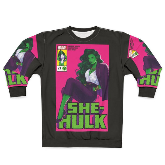 Big Green Hero Sweatshirt with Iconic Movie Inspired Design