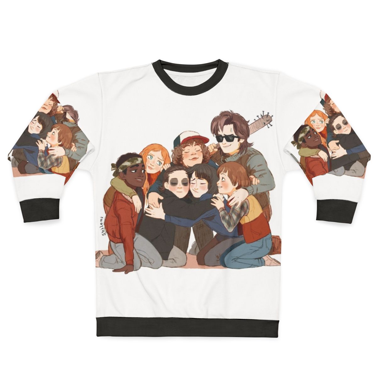 Big Hug Stranger Things Themed Sweatshirt