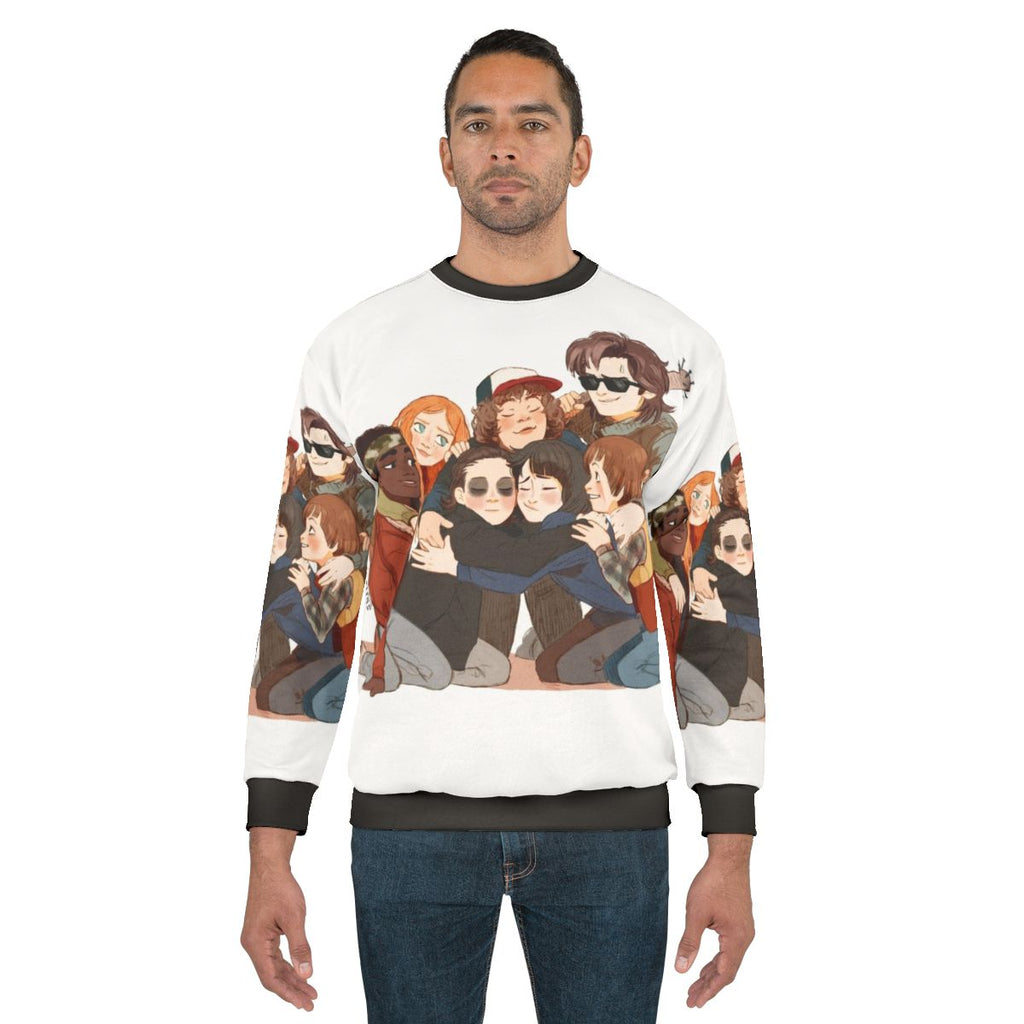 Big Hug Stranger Things Themed Sweatshirt