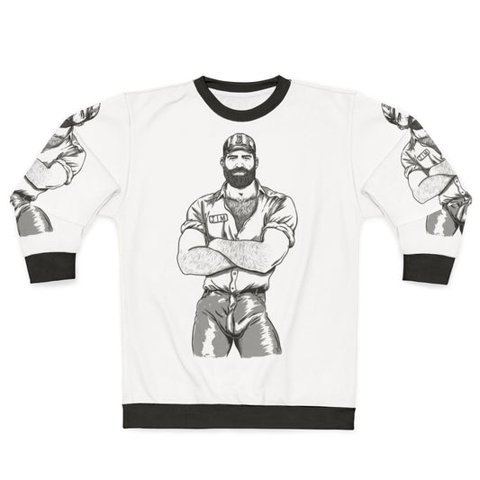 Big bear sweatshirt for gay pride and LGBTQ fashion