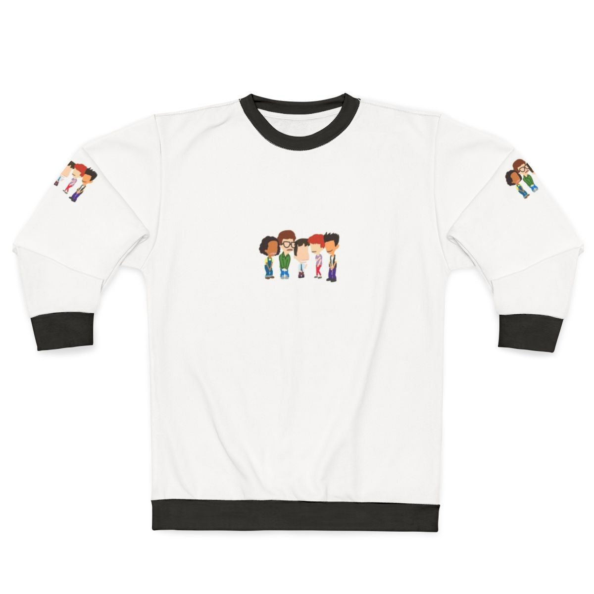 Big Mouth Characters Outline Netflix Sweatshirt