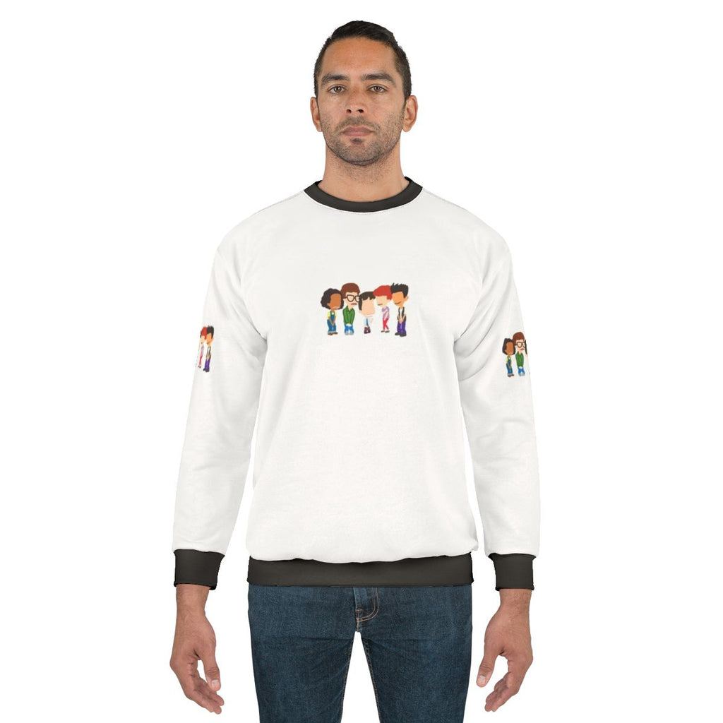 Big Mouth Characters Outline Netflix Sweatshirt
