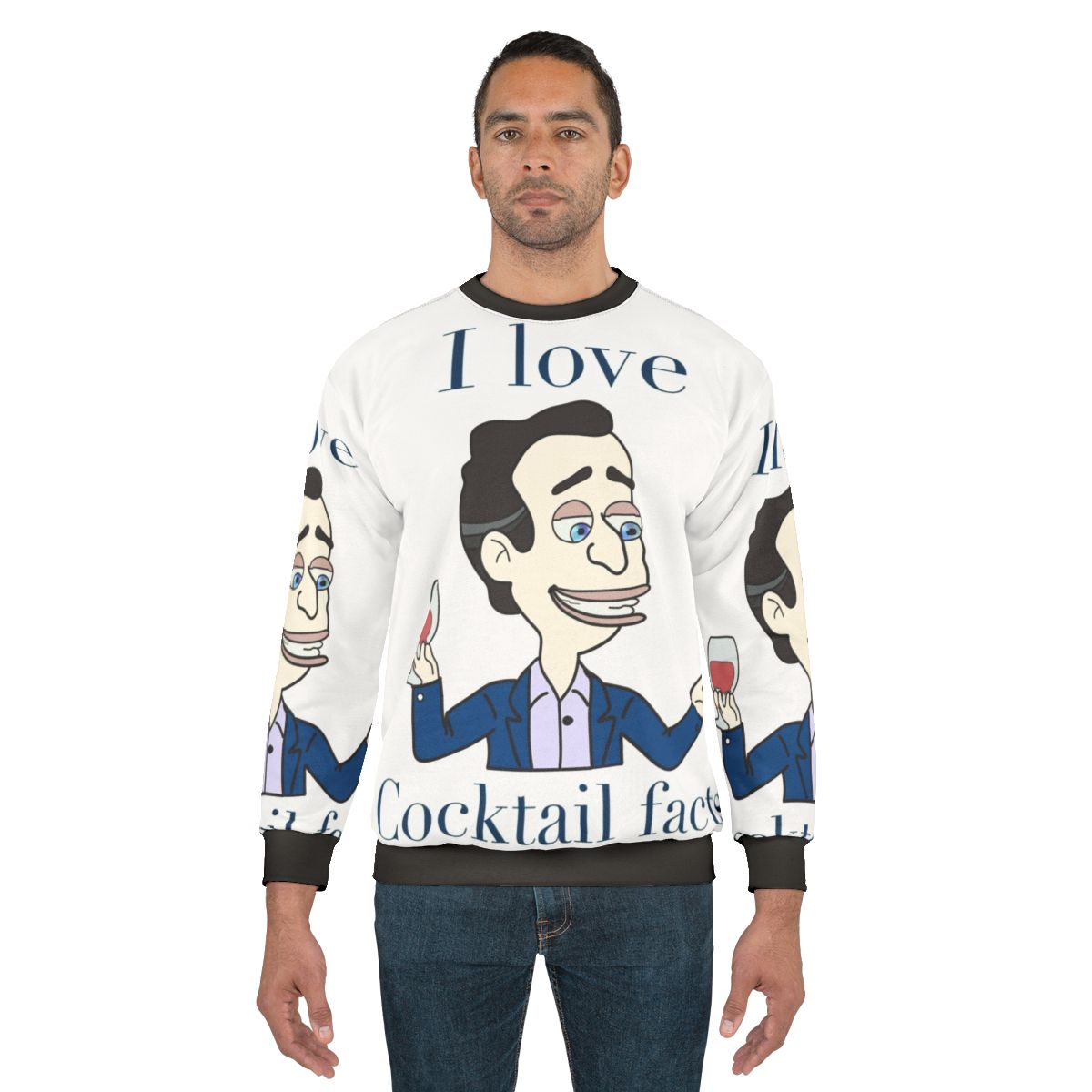 Big Mouth Cocktail Facts Sweatshirt