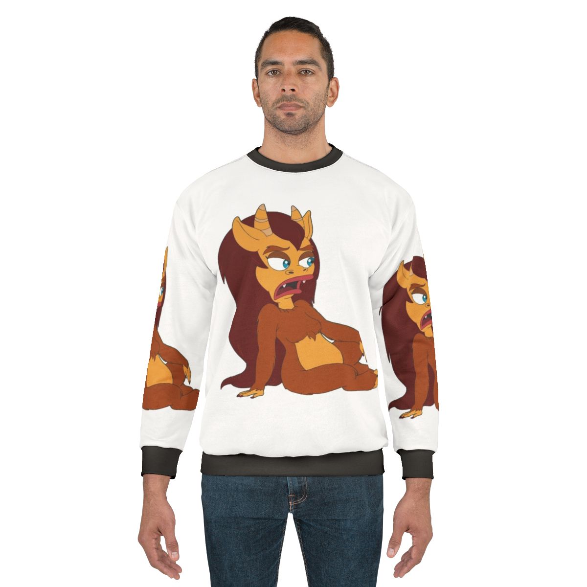 Connie the Hormone Monster Big Mouth Netflix Graphic Sweatshirt
