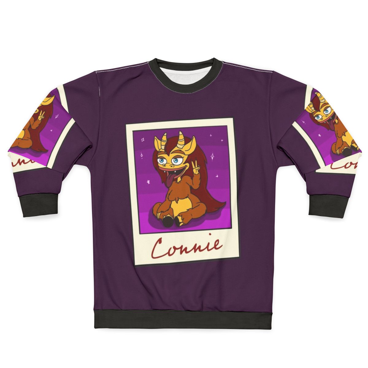 Big Mouth Connie Hormone Monster Graphic Sweatshirt