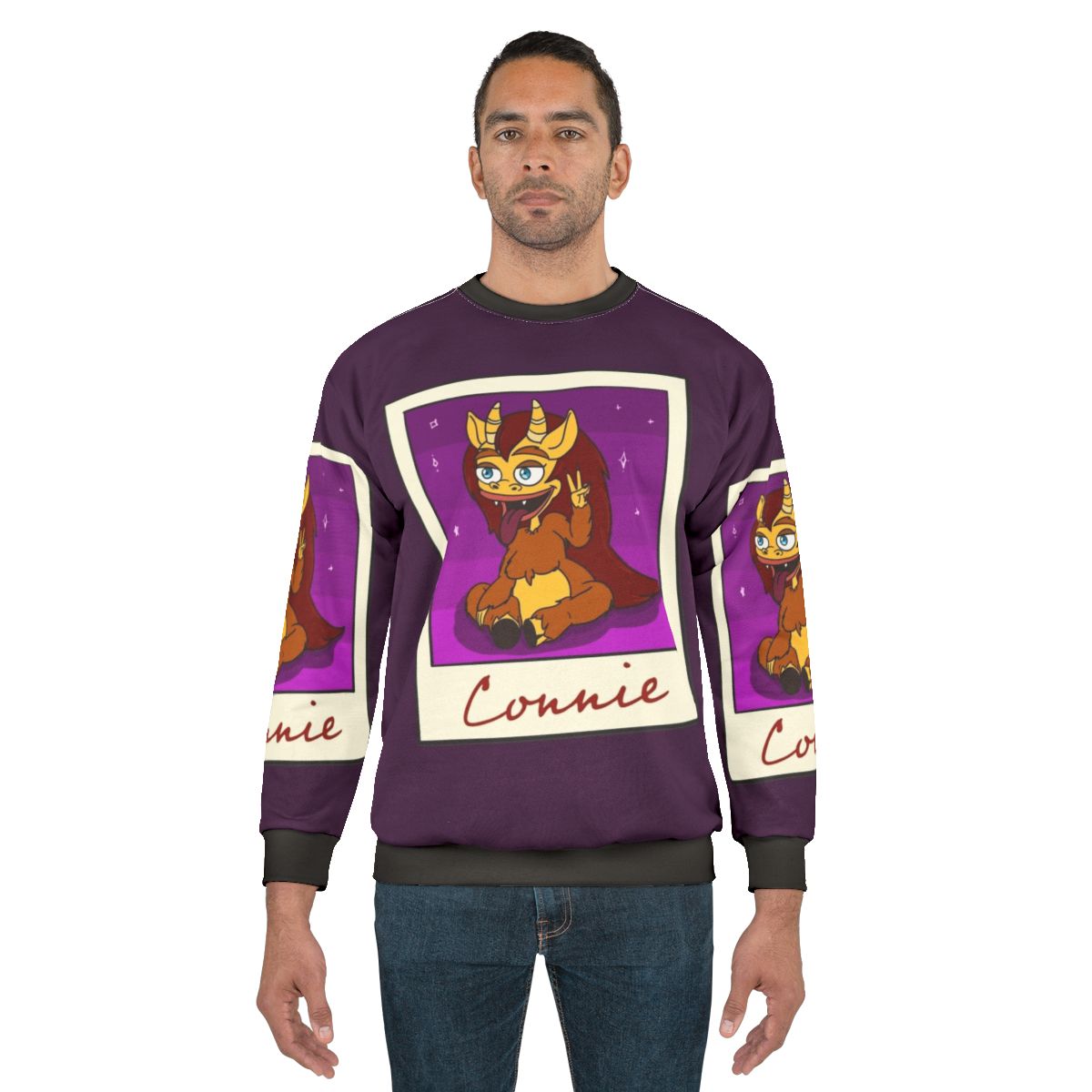 Big Mouth Connie Hormone Monster Graphic Sweatshirt